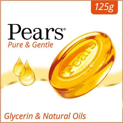 Pears Pure And Gentle Bathing Bar, 125G Pears Pure And Gentle Bathing Bar, 125G