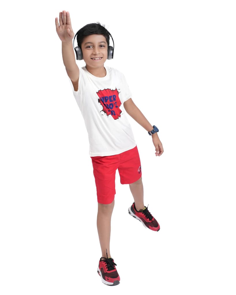 KUCHU Unisex Tshirt | Made of Super Combed Cotton-Modal Natural Fiber Better Than 100% Cotton| Soft & Breathable Fabric| Unique Digitally Printed Design |Vibrant Colour |Bee_Strong