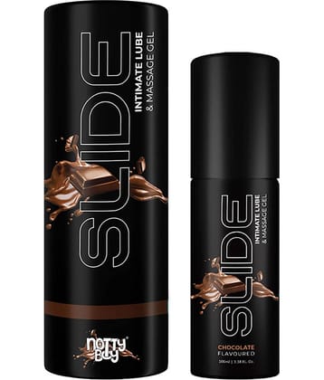 NottyBoy Slide Lubricant Chocolate Flavoured Lube and Message Gel  - 100ml