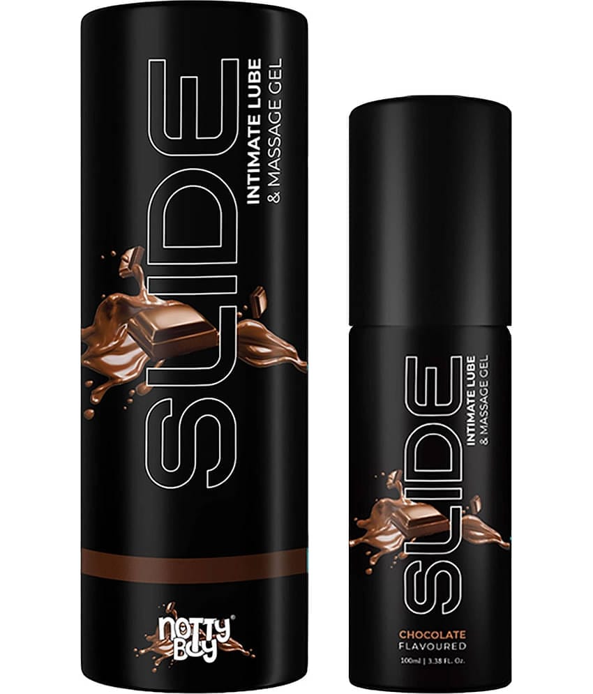 NottyBoy Slide Lubricant Chocolate Flavoured Lube and Message Gel  - 100ml