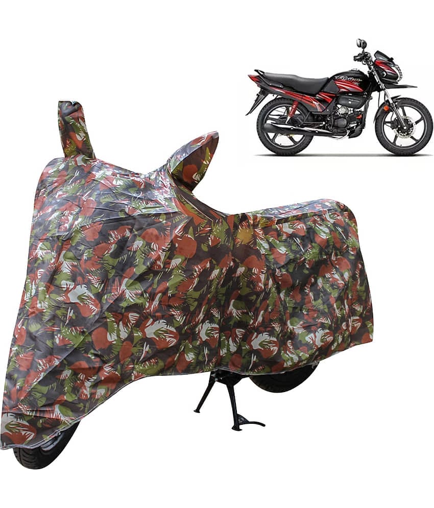 CARNEST Bike Body Cover for Hero Passion Pro TR ( Pack of 1 ) , Jungle