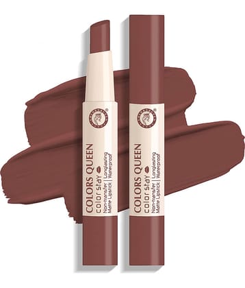 Colors Queen Color It All Non Transfer Matte Lip Crayon - Meroon (Shade -03)