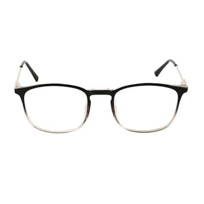 Zero Power Blue Cut Eyeglasses |TR Frame, Metal Side | Anti-Reflective, UV Protection, Lightweight | Unisex