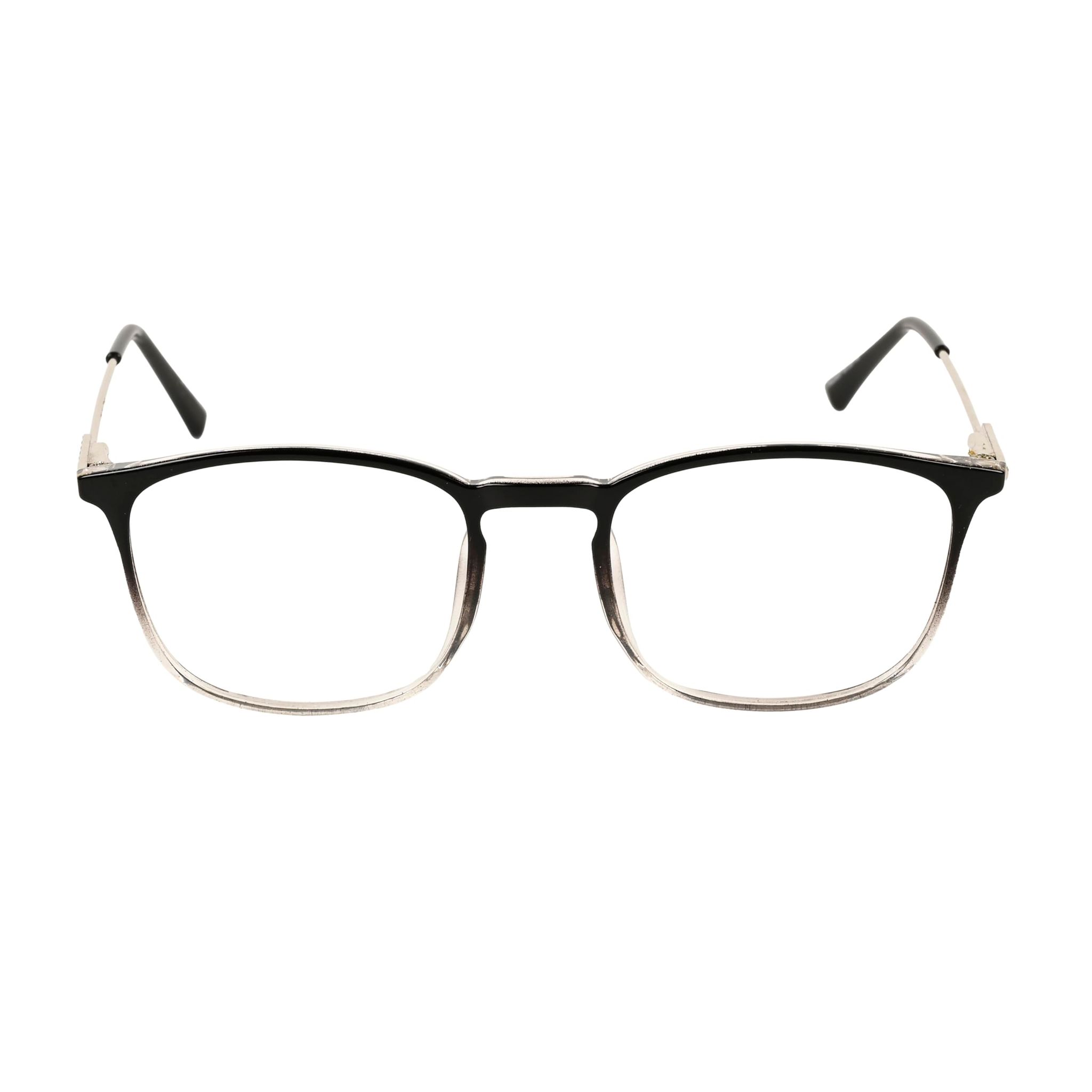 Zero Power Blue Cut Eyeglasses |TR Frame, Metal Side | Anti-Reflective, UV Protection, Lightweight | Unisex