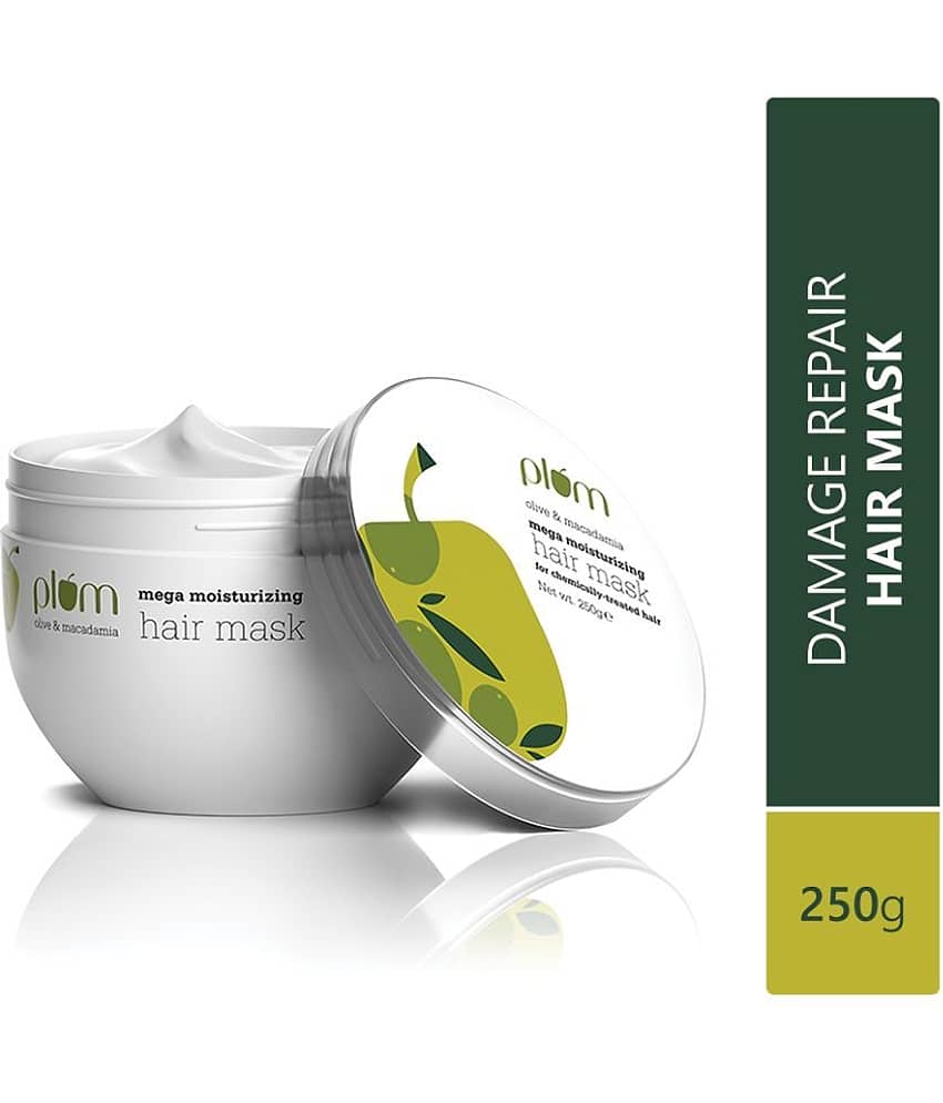 Plum Olive & Macadamia Mega Moisturizing Hair Mask - 250ml