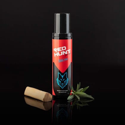 RED HUNT Combo for men Body Spray Cool Fire 120ml,Body Spray Alpha Tribe 120 ml, Fairness Face Wash 50ml