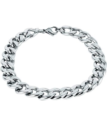 FASHION FRILL - Silver Bracelet ( Pack of 1 )