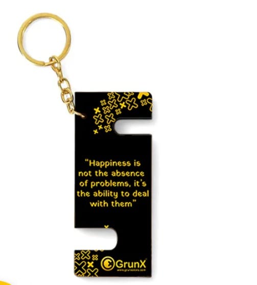 Pushpa - Keychain Stand For Smartphones With Life Quotes # 2