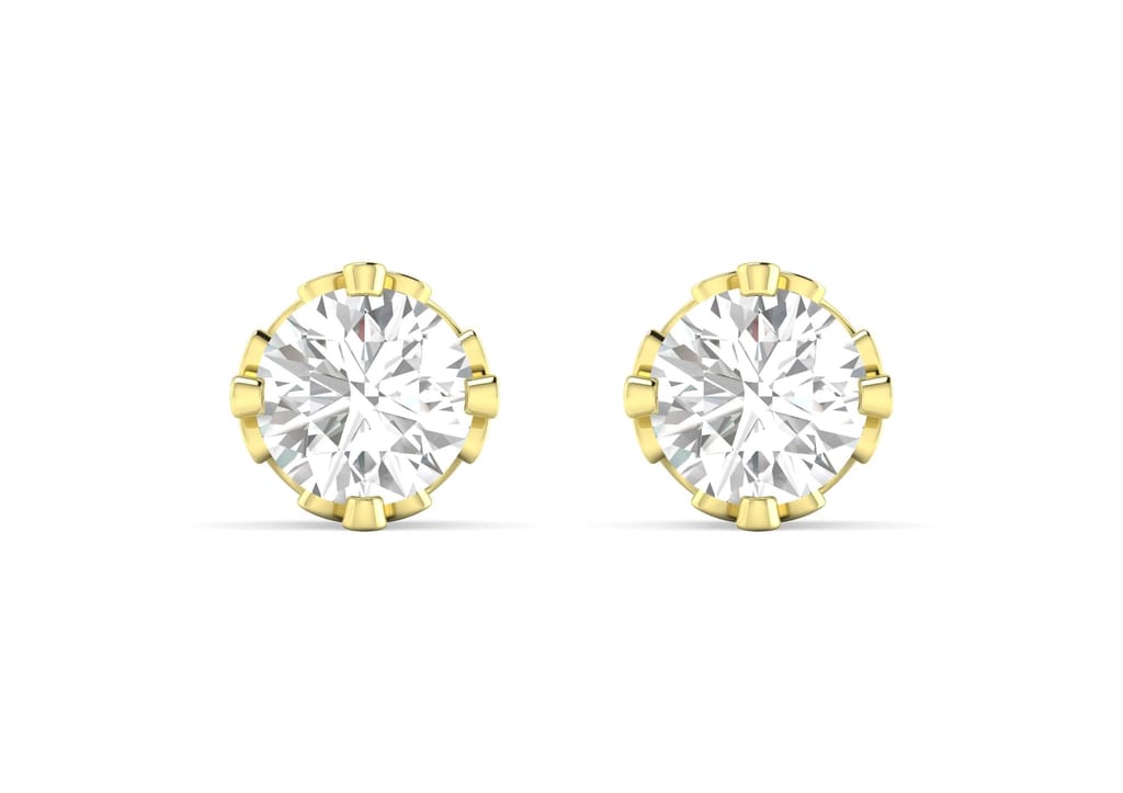 Coronet Solitaire Studs