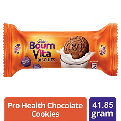 Cadbury Bournvita Biscuits Biscuits - Cookies With Prohealth Vitamins, 41.85 g Pouch