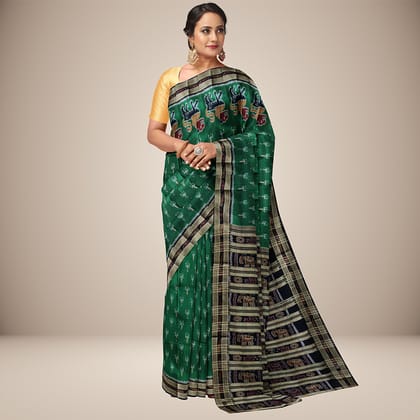 Traditional Design Khandua Silk Saree
