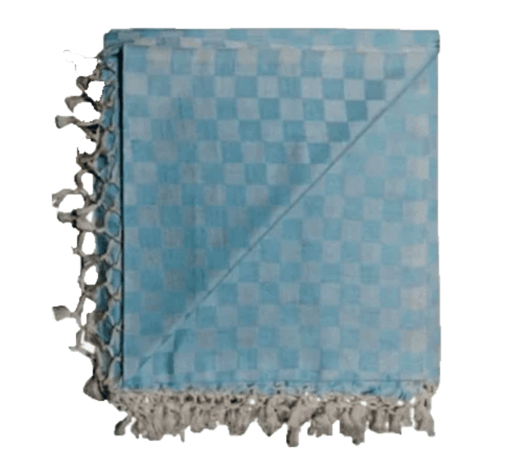 Bhagalpur Chadar (Sky Blue)