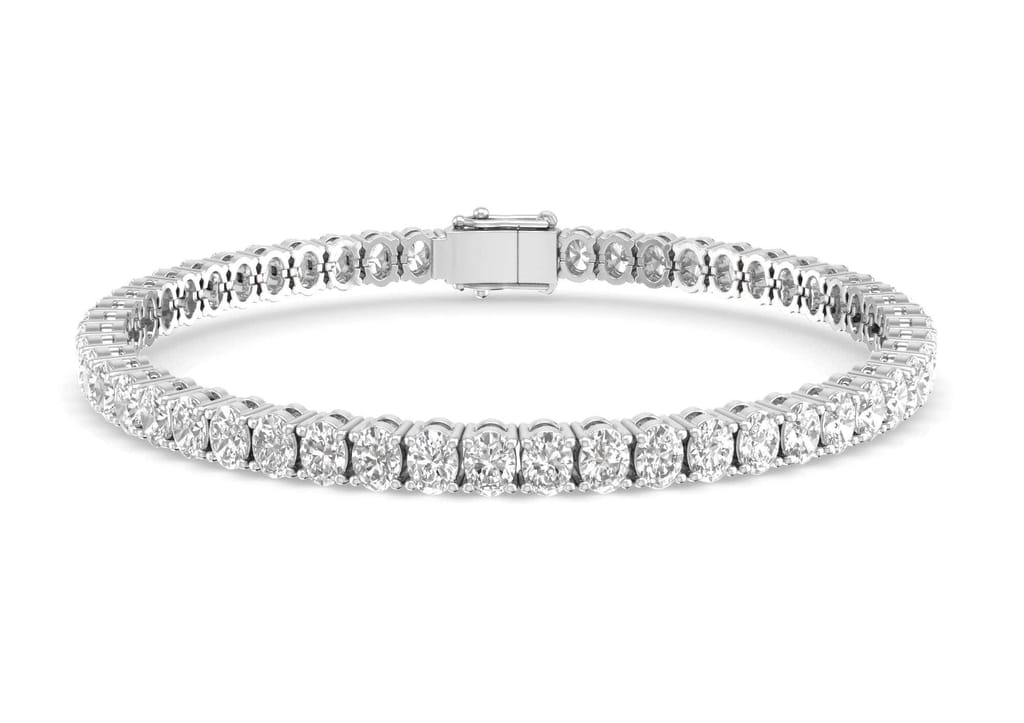 Infinite Ellipses Tennis Bracelet