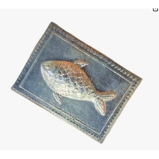 ASTRO-D Pure Silver Fish Show Piece for Prosperity.WT 1.2 GMS, Purity  97-99, (Clear, Silver)