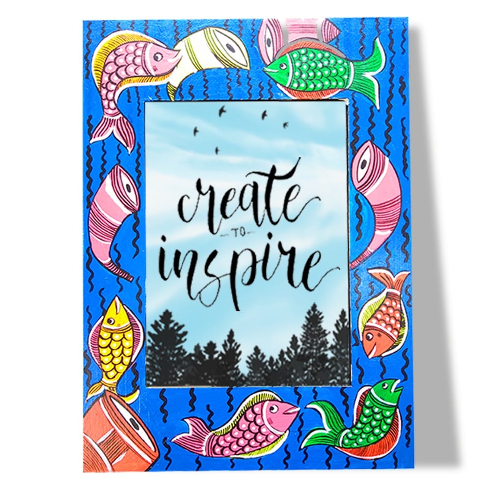 Kalighat Art on Frame DIY Kit by Penkraft