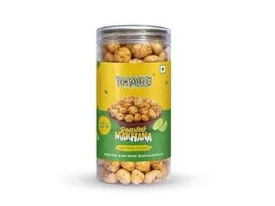 Tharo Roasted Makhana Lemon Mint – Tangy, Minty, foxnut