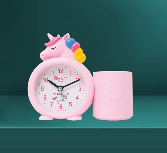 Unicorn Alarm Clock with Pen Holder | Kids Bedroom Clock & Return Gift  Kiddospedia