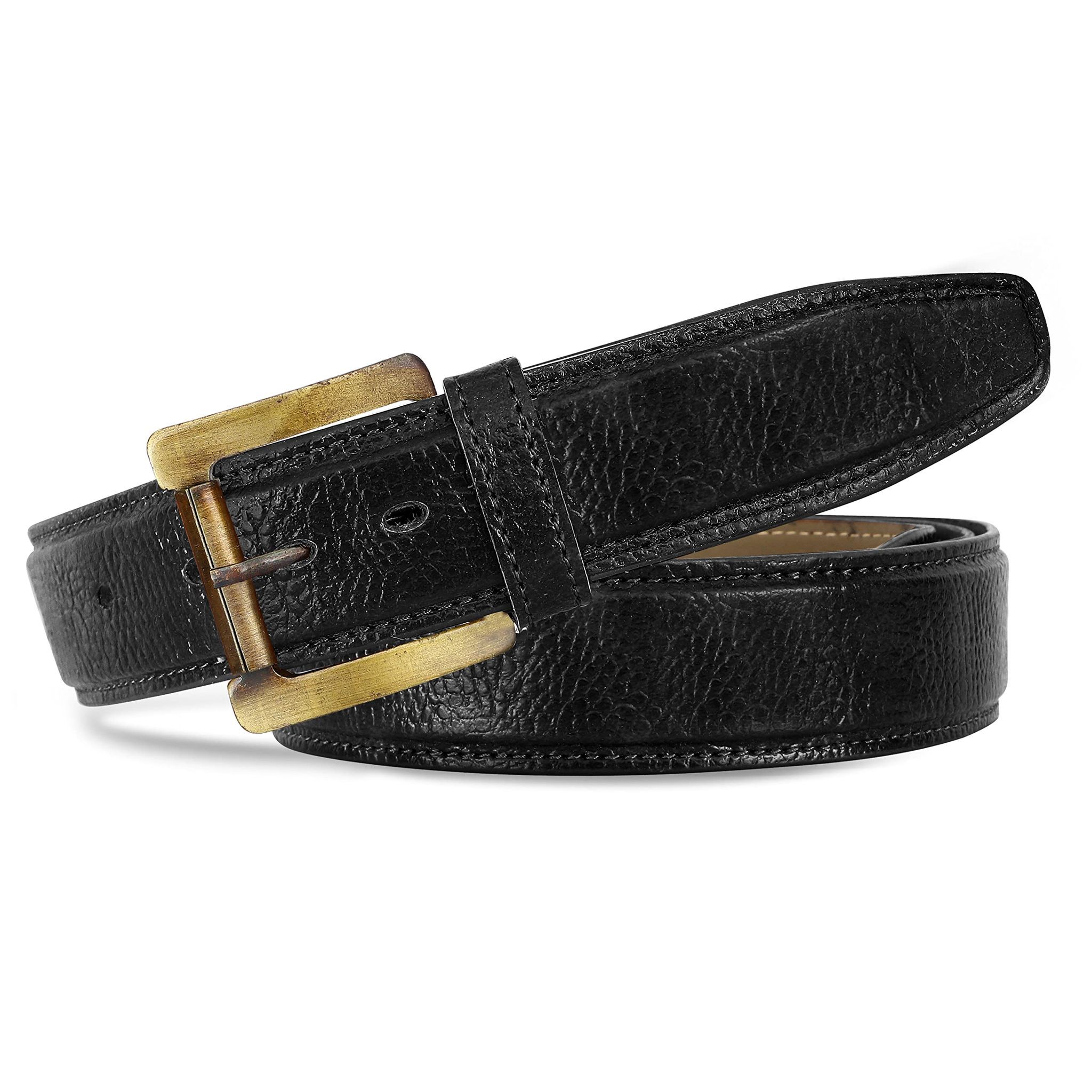 Black Formal/casual PU Leather Belt For Men BT14-BKL05