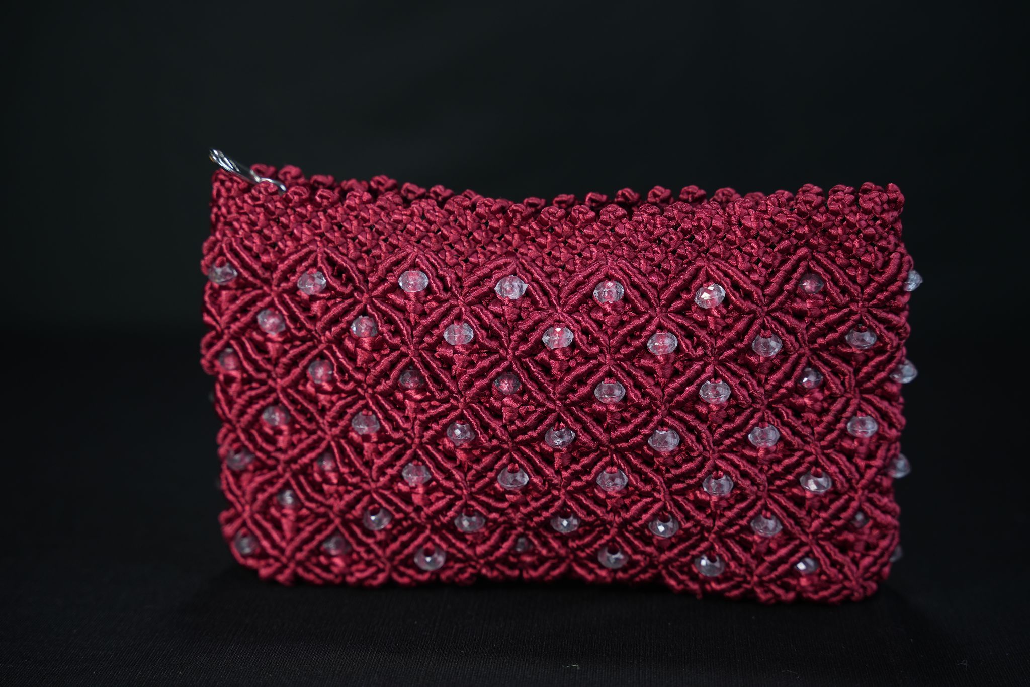 ORMAS Macrame Hand PurseShort