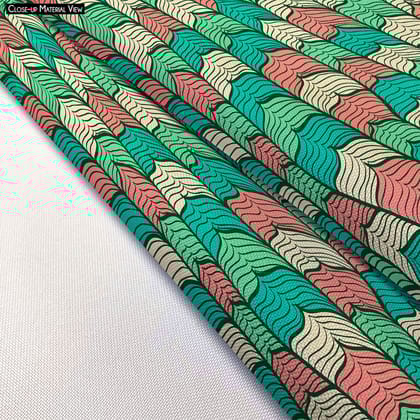 Abstract Waves D1 Pouch Wrist Potli Bag | Bag for Weddings & Casual Parties-Cotton Canvas / Small; 4 x 6 inch
