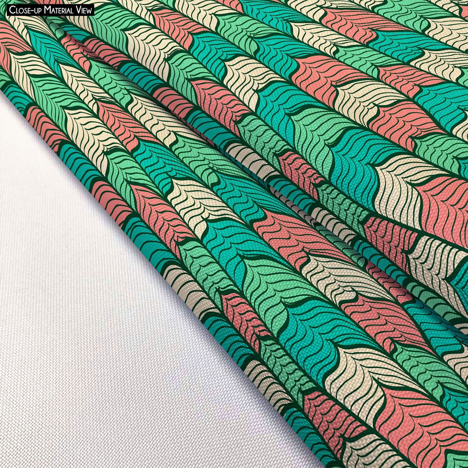 Abstract Waves D1 Pouch Wrist Potli Bag | Bag for Weddings & Casual Parties-Cotton Canvas / Small; 4 x 6 inch