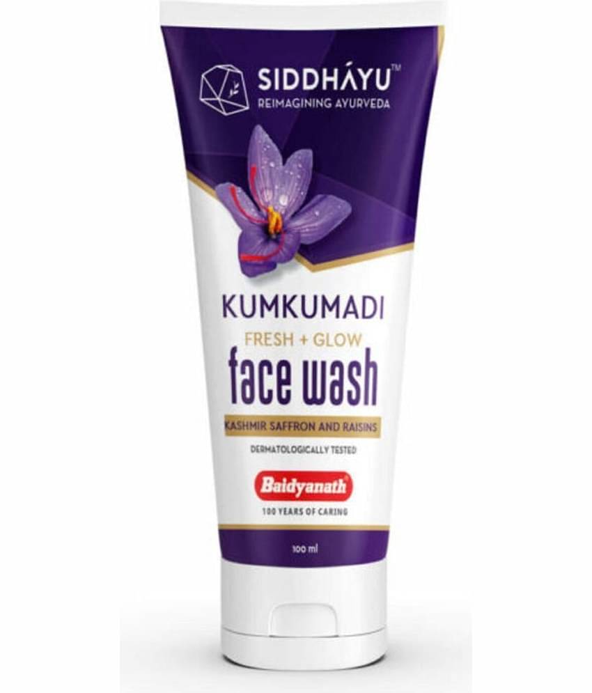 Siddhayu Kumkumadi Fresh Glow (From Baidyanath) Natural Face Wash, For all Skin Types - 100ML