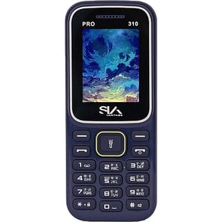 Siavantage Pro 310 (Dual Sim, 4.57 Cm (1.8 Inch) Display, 1000 Mah Battery, Blue)