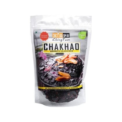 Chakhao - Black Aromatic Rice - 500g | ChingTam
