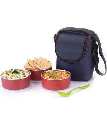 Analog Kitchenware Pink Stainless Steel Lunch Box