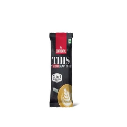 Continental This Strong Creamy 3 In 1 Instant Coffee Powder Premix, 16 gm