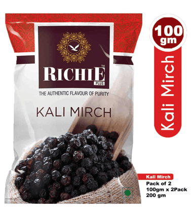 Richie Black Pepper, 200 gm