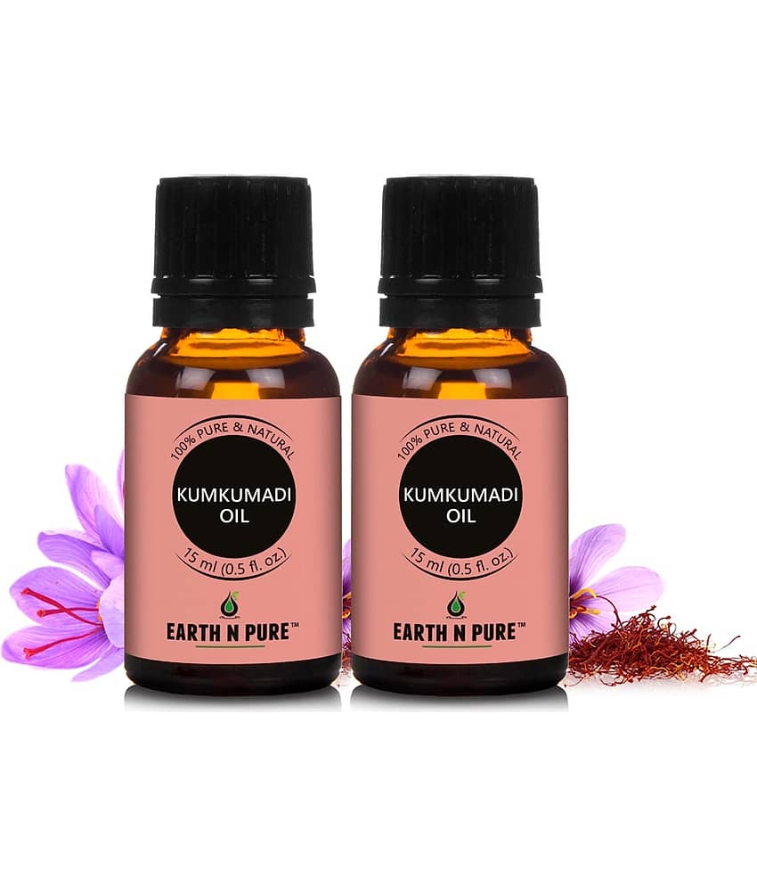 Earth N Pure - Kumkumadi Essential Oil 15 mL ( Pack of 2 )