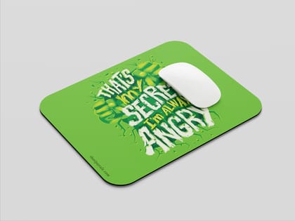 "HULK FAN INSPIRED: MOVIE" Mousepad Enhance Your Workspace with Style
