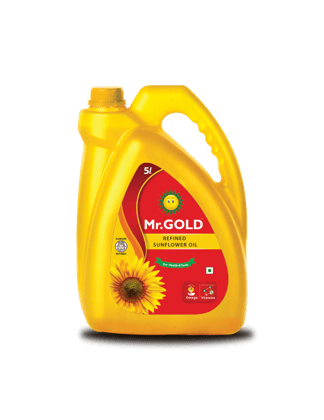 MR GOLD REFIND SUNFLOWER OIL 5L CAN