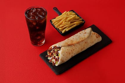 Chicken Shawarma, Starter & Drinks Combo