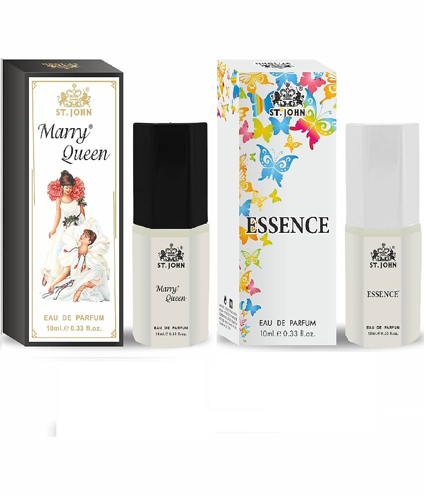 ST.JOHN Cobra Essence & Marry Queen Pocket Perfume For Men 10ml Each (20ml)- Pack of 2