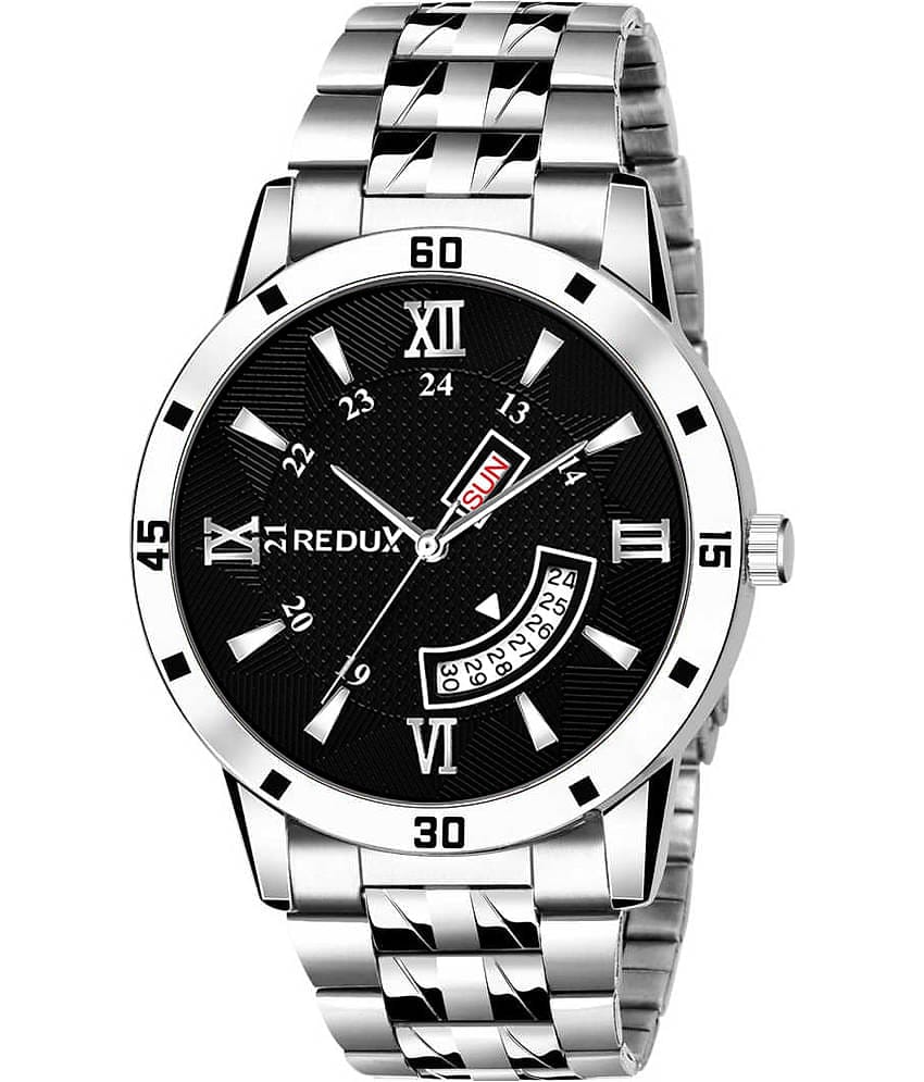 Redux MW-411 Black Dial Stainless Steel Analog Men's Watch