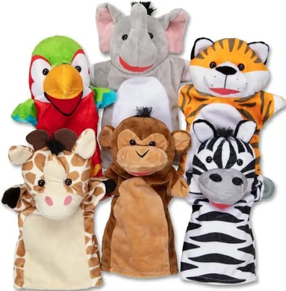 Spot hunt Set of 10 hand puppets ( professional hand puppets /animal hand puppets )-Animal