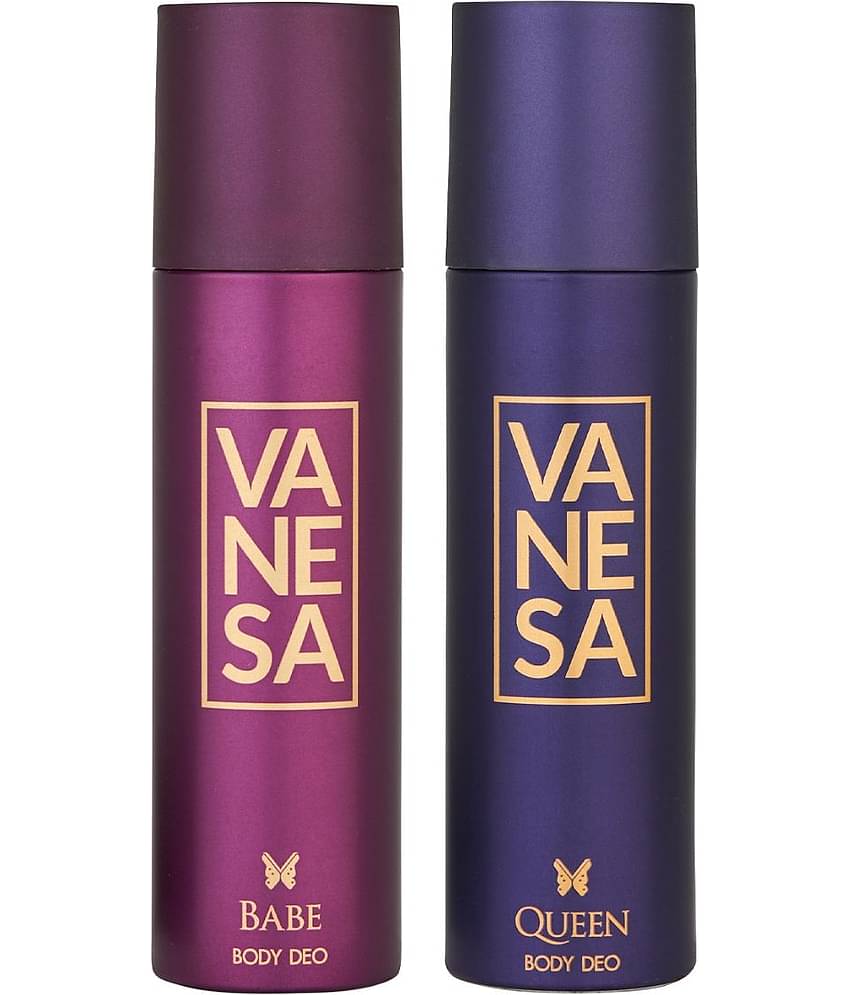 Vanesa Babe & Queen (150 ml x 2) Deodorant Spray for Women 150 ml ( Pack of 2 )