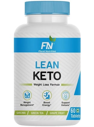 Floral Nutrition Lean keto Fat Burner (Weight Loss) for Women & Men 60 no.s Fat Burner Tablet