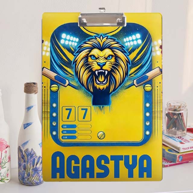 Custom Exam board - Cricket Mania - Yellove Pride