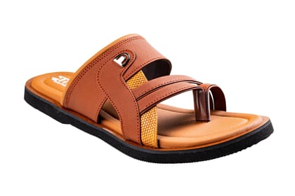 Titas Gents Tan Chappal-Tan / 5