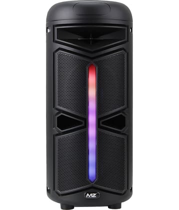 MZ M304 10 W Bluetooth Speaker Bluetooth V 5.0 with SD card Slot Playback Time 6 hrs Black