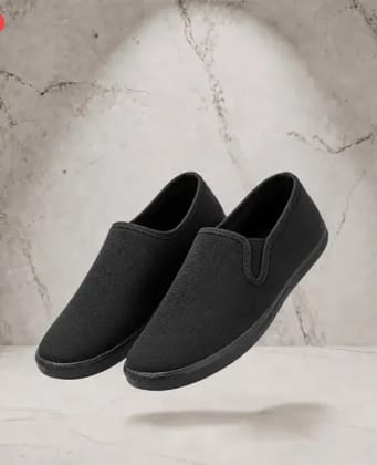 Black Unisex Knitted Eva Footwear