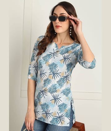 KETAKI FASHION Women Crepe Printed Straight Kurti ( Multicolor1 )