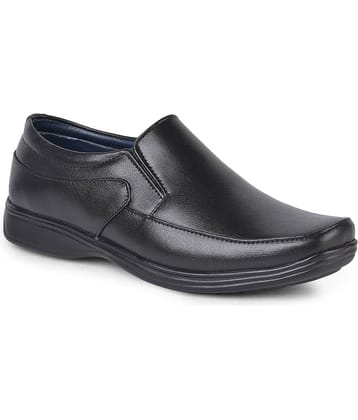 Aqualite Black Men's Slip On Formal Shoes