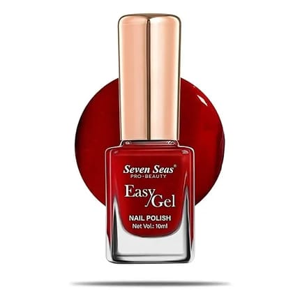 Seven Seas Easy Gel Nail Polish, Intense Glossy Finish, Hydrating Formula, Rich Pigmented, Quick Dry (271, 10ml)