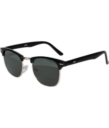 Peter Jones - Black Panto Sunglasses ( Pack of 1 )