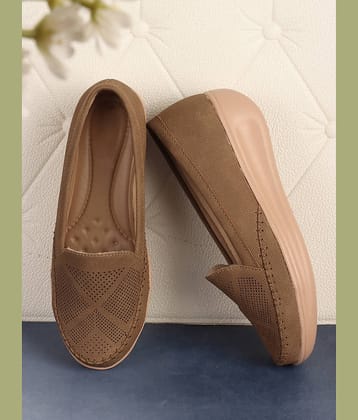 Sneakersvilla Brown Women's Loafers