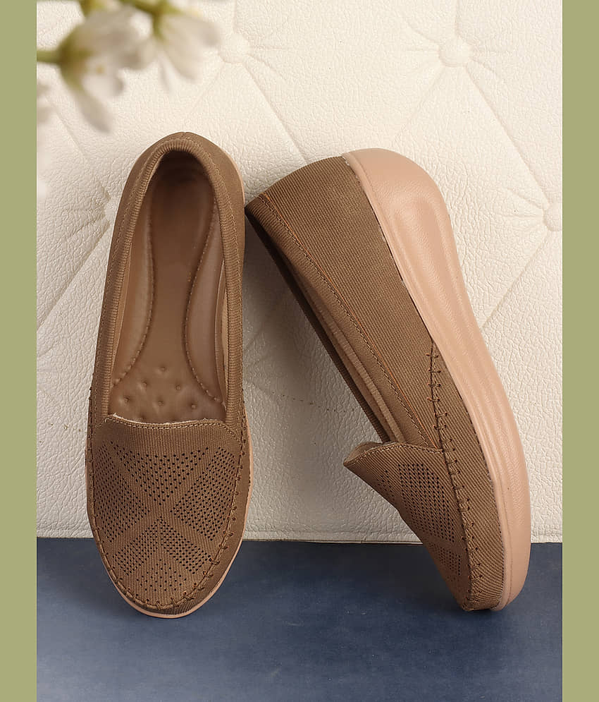 Sneakersvilla Brown Women's Loafers